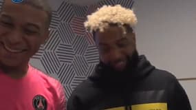 Kylian Mbappé avec Odell Beckham Jr