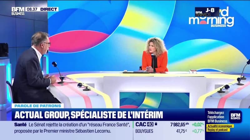 DIRECT VIDÉO - Samuel Tual, président d'Actual group, est notre invité