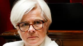 La ministre de la Santé Catherine Vautrin, le 12 mai 2025 à l'Assemblée nationale, à Paris