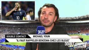 Double Contact - Michael Youn : "Il faut   rappeler Benzema chez les Bleus"