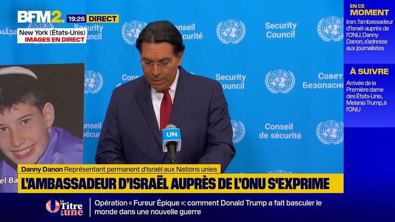 Iran: "Nous frappons de manière décisive, chirurgicale, sans excuse", déclare l'ambassadeur d’Israël auprès de l’ONU