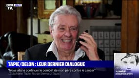 Bernard Tapie et Alain Delon: leur dernier dialogue