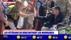 80 ans du D-Day: les vétérans américains à la rencontre des Normands