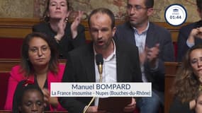 "Quand allez-vous cesser de défigurer la France?": Manuel Bompard (LFI) interpelle Gabriel Attal à l'Assemblée nationale