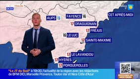 Météo Var: du soleil sur le littoral comme dans l'arrière-pays, jusqu'à 17°C à Toulon