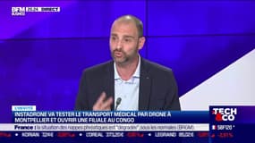 Cédric Botella (Instadrone) : Instadrone va tester le transport médical par drone à Montpellier et ouvrir une filiale au Congo - 13/03