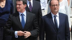 François Hollande et Manuel Valls s'attendent à une rentrée économique difficile. 