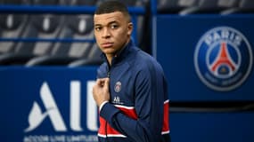 L'attaquant du Paris-SG, Kylian Mbappé, lors du match de Ligue 1 contre Monaco, au Parc des Princes, le 21 février 2021 