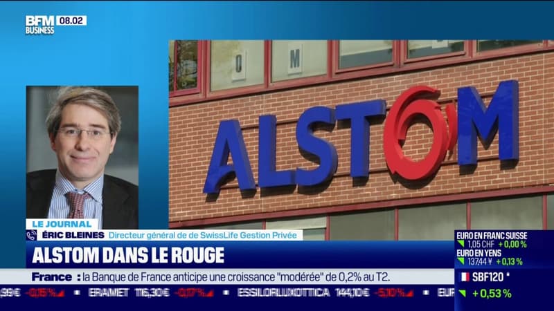 Alstom dans le rouge