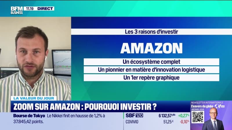 Le match des valeurs : Zoom sur Amazon, pourquoi investir ? - 18/03