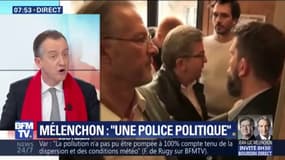 ÉDITO - L'attitude de Mélenchon lors des perquisitions est "indéfendable"