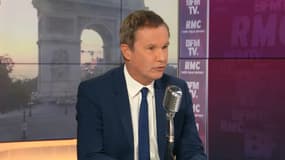 Nicolas Dupont-Aignan, invité de BFMTV lundi 19 octobre 2020