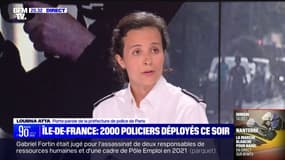 Tensions après la mort de Nahel: "L'objectif des forces de l'ordre sur le terrain est de lutter contre ces troubles naissants à l'ordre public", affirme Loubna Atta (police)