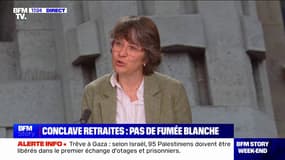 Conclave sur les retraites: "Le premier enjeu est de savoir quel est le périmètre de la discussion, voire des négociations", indique Christelle Thieffinne (CFE-CGC)