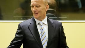 Jadranko Prlic, le 29 mai 2013, devant le Tribunal pénal international pour l'ex-Yougoslavie