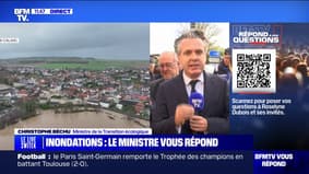 Inondations dans le Pas-de-Calais: "Je comprends l'exaspération, la fatigue et la colère" assure Christophe Béchu