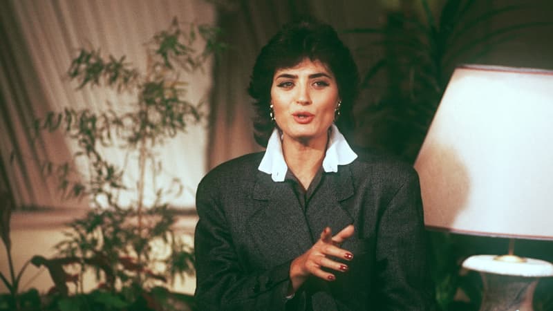 La chanteuse Linda de Suza en 1985 à Paris.