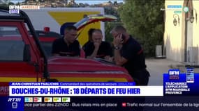 Bouches-du-Rhône: 18 départs de feu mardi