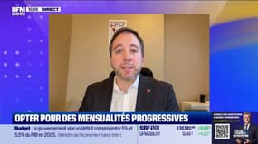 Opter pour des mensualités progressives 