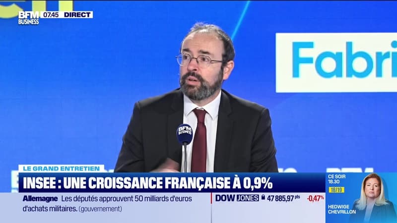 Le Grand entretien : Insee, une croissance française à 0,9 % - 18/12
