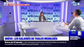 Nice: 25% de femmes grévistes chez Thalès Alenia Space Cannes