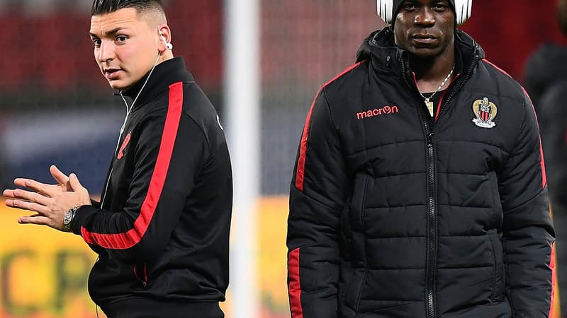 Yoan Cardinale et Mario Balotelli