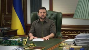 Zelensky s'adresse aux Ukrainiens dans une vidéo ce mercredi soir