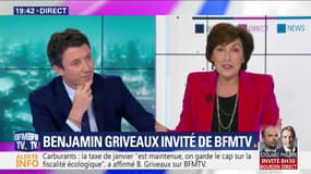 Benjamin Griveaux face à Ruth Elkrief