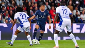 Mbappé lors de PSG-Troyes, le 8 mai 2022