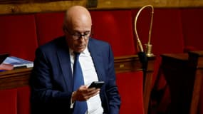 Éric Ciotti le 15 mars 2023 à l'Assemblée nationale à Paris