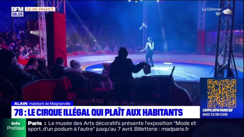 Yvelines: un cirque s'installe illégalement à Limay, les habitants ravis