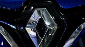 Le logo de Renault sur un véhicule de la marque (photo d'illustration). 