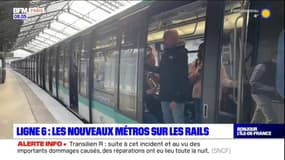 Paris: de nouveaux métros sur les rails de la ligne 6