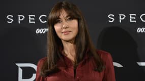 Monica Bellucci à la première de "007 Spectre" à Rome en octobre 2015