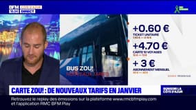 Provence-Alpes-Côte d'Azur: nouveaux tarifs en janvier pour le réseau ZOU