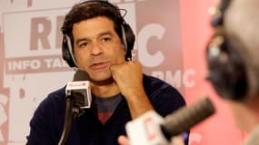 Rai dans le studio de RMC pour l'émission Luis Attaque