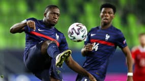 Ibrahima Konaté avec les Espoirs