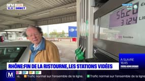 Rhône : fin de la ristourne, les stations vidées