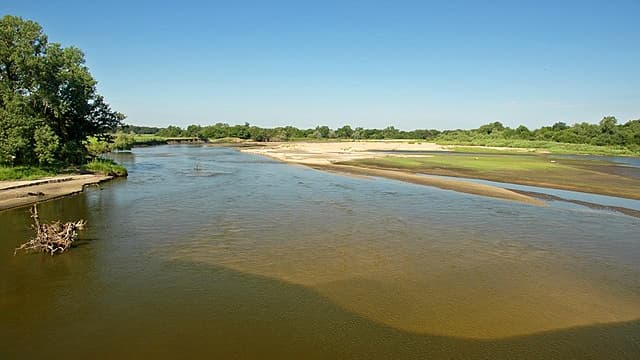 Rivière Elkhorn, au Nebraska, aux Etats-Unis (image d'illustration)