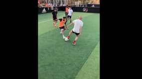 La technique toujours impeccable de Zinedine Zidane