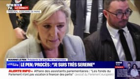 Procès des assistants parlementaires RN: "Nous n'avons violé aucune règle politique" , explique Marine le Pen