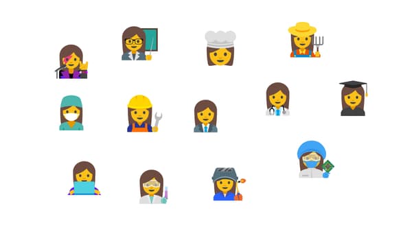 Les 13 emojis proposés