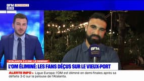 L'OM éliminé: les fans déçus sur le Vieux-Port