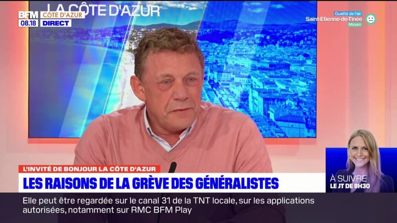 Côte d'Azur: les médecins généralistes en grève