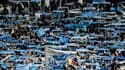 Des supporters de l'OM au Vélodrome