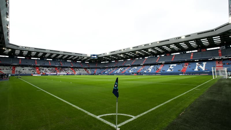 Le stade Michel d'Ornano du Stade Malherbe Caen.