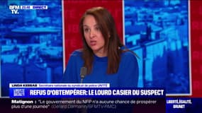 "Il a été fauché comme un chien": Linda Kebbab (syndicat Un1té) s'exprime après le refus d'obtempérer qui a coûté la vie à un gendarme