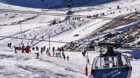 La station de ski de Val Thorens, en Savoie, en novembre 2021.