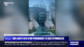 Statue de Simone Veil vandalisée, planning familial de Lille tagué...: des anti-IVG s'en prennent à des symboles