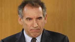 Le président du Mouvement démocrate, François Bayrou, a présenté lundi comme certaine sa candidature à l'élection présidentielle de 2012 en France, qu'il annoncera le moment venu. /Photo prise le 14 janvier 2011/REUTERS/Benoît Tessier